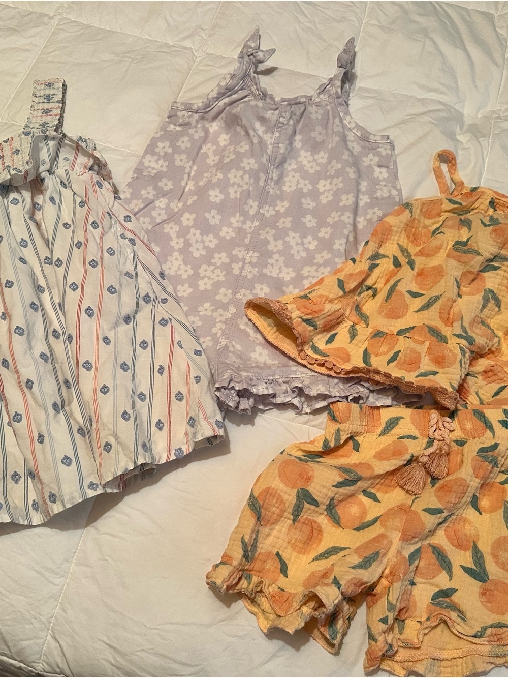 3T set, dress and romper